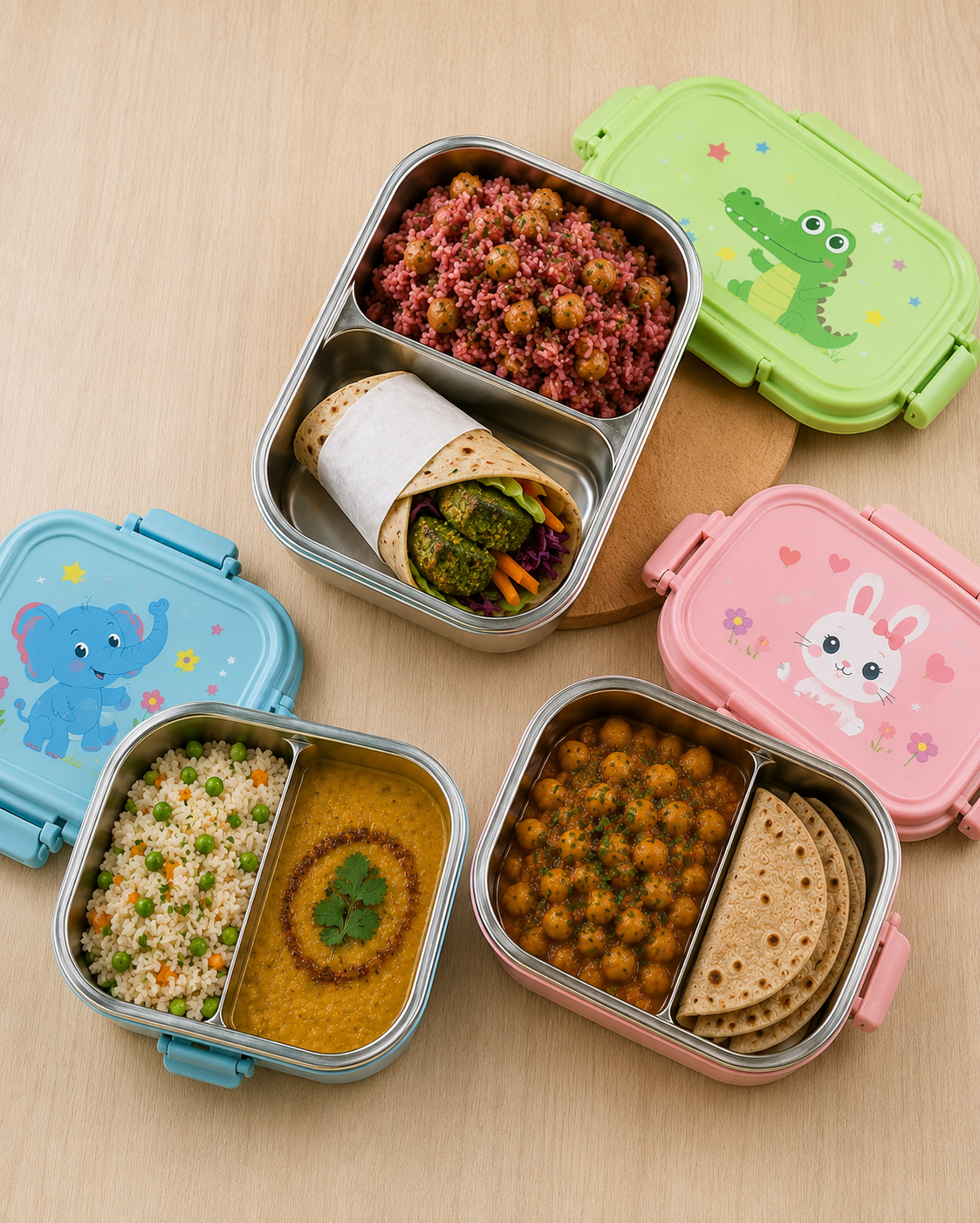 School Lunchbox recipe section poster